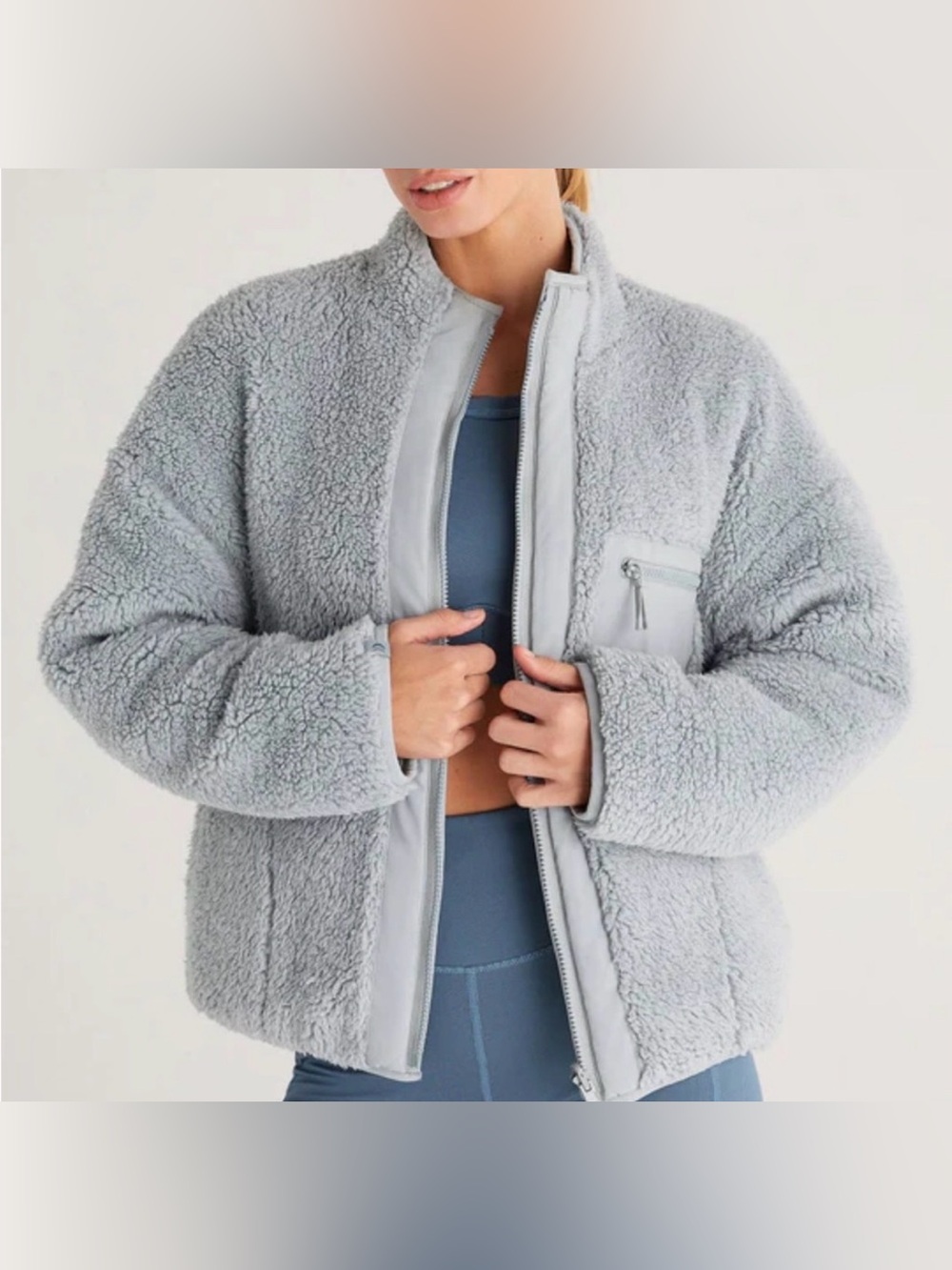 Z Supply On-The-Go Reversible Sherpa and Quilted Jacket